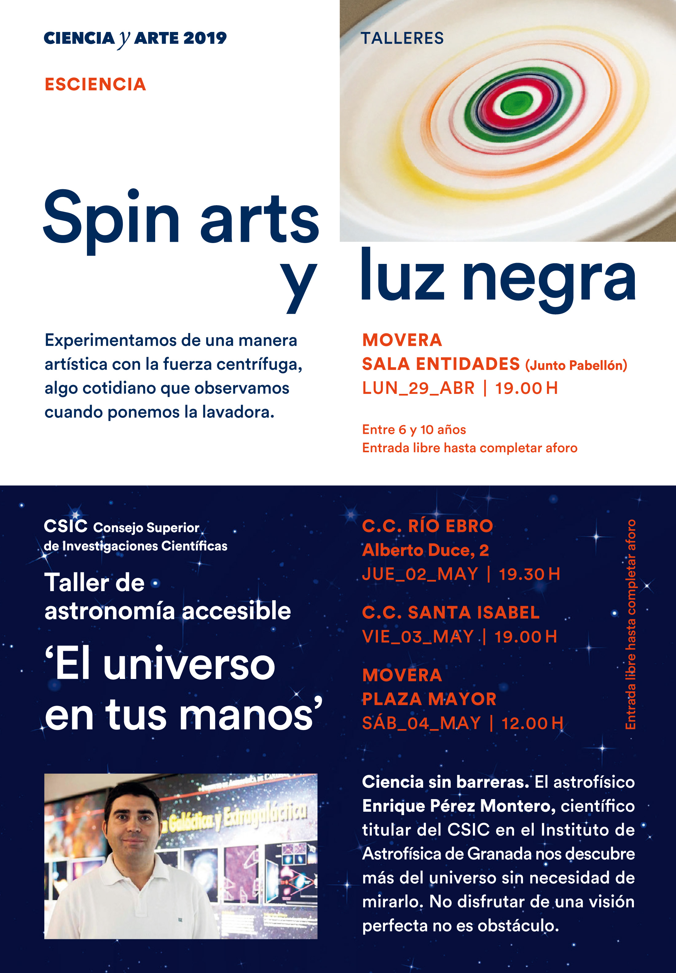 Ciencia y Arte 2019 en Zaragoza