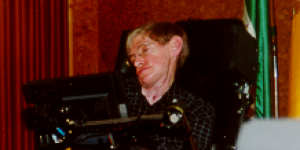 Stephen Hawking en su visita al IAA-CSIC