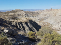 Vista del desierto de Tabernas