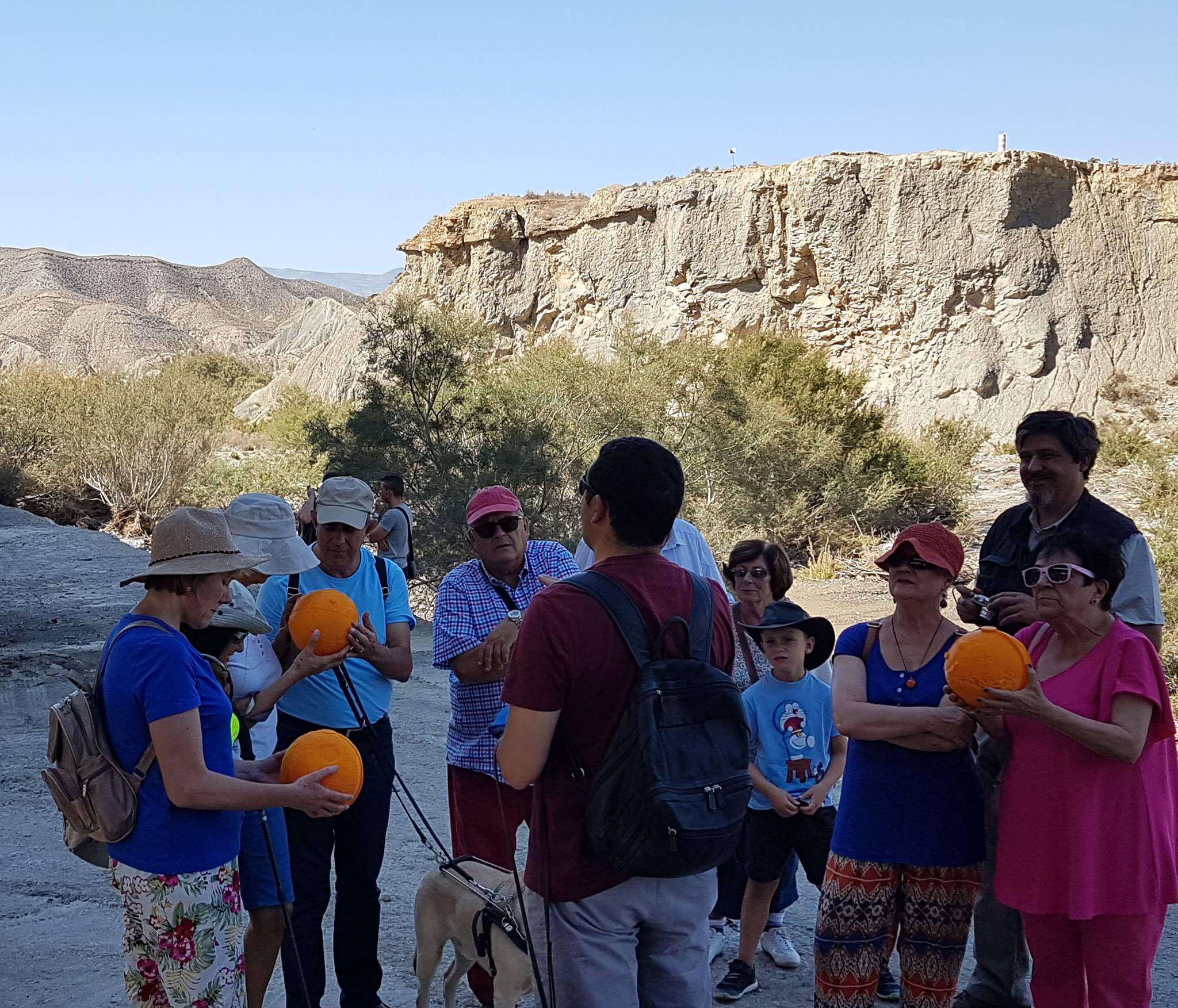 Visita realizada al desierto de Tabernas, Almería, en septiembre de 2018