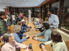 Explicando cómo utilizar las semiesferas táctiles